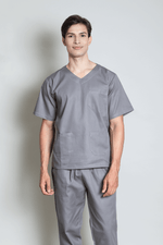 conjunto-pijama-cirurgico-masculino-brim-leve-cinza-2