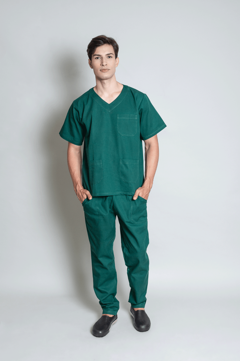 conjunto-pijama-cirurgico-masculino-brim-leve-verde-escuro-1