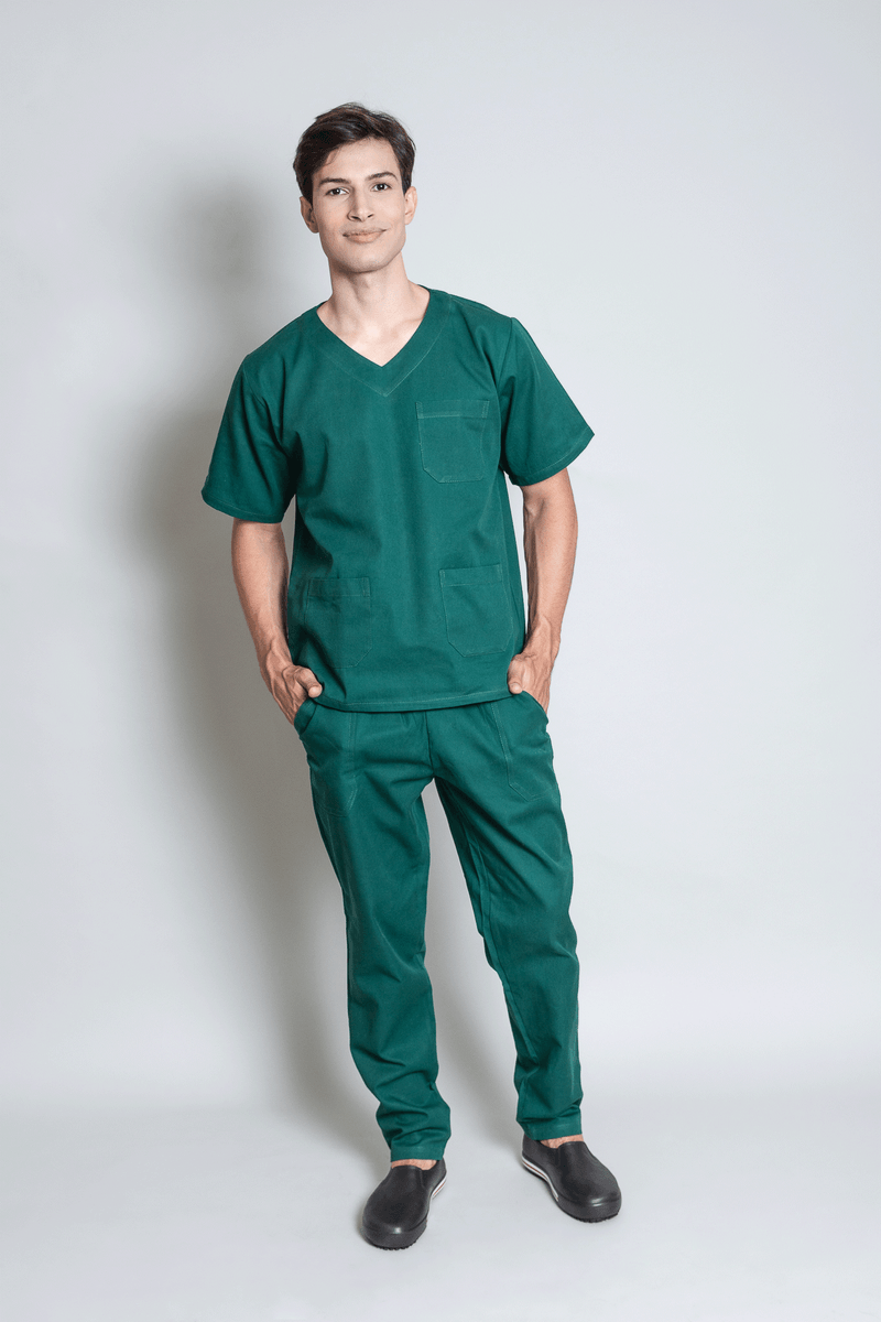 conjunto-pijama-cirurgico-masculino-brim-leve-verde-escuro-3
