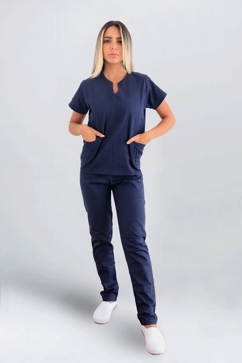 conjunto-pijama-cirurgico-feminino-brim-leve-azul-marinho